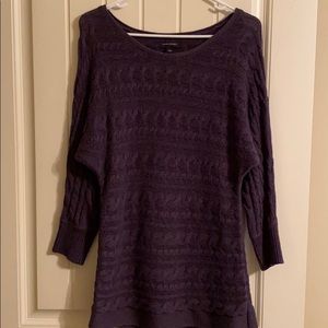 Purple Banana Republic sweater